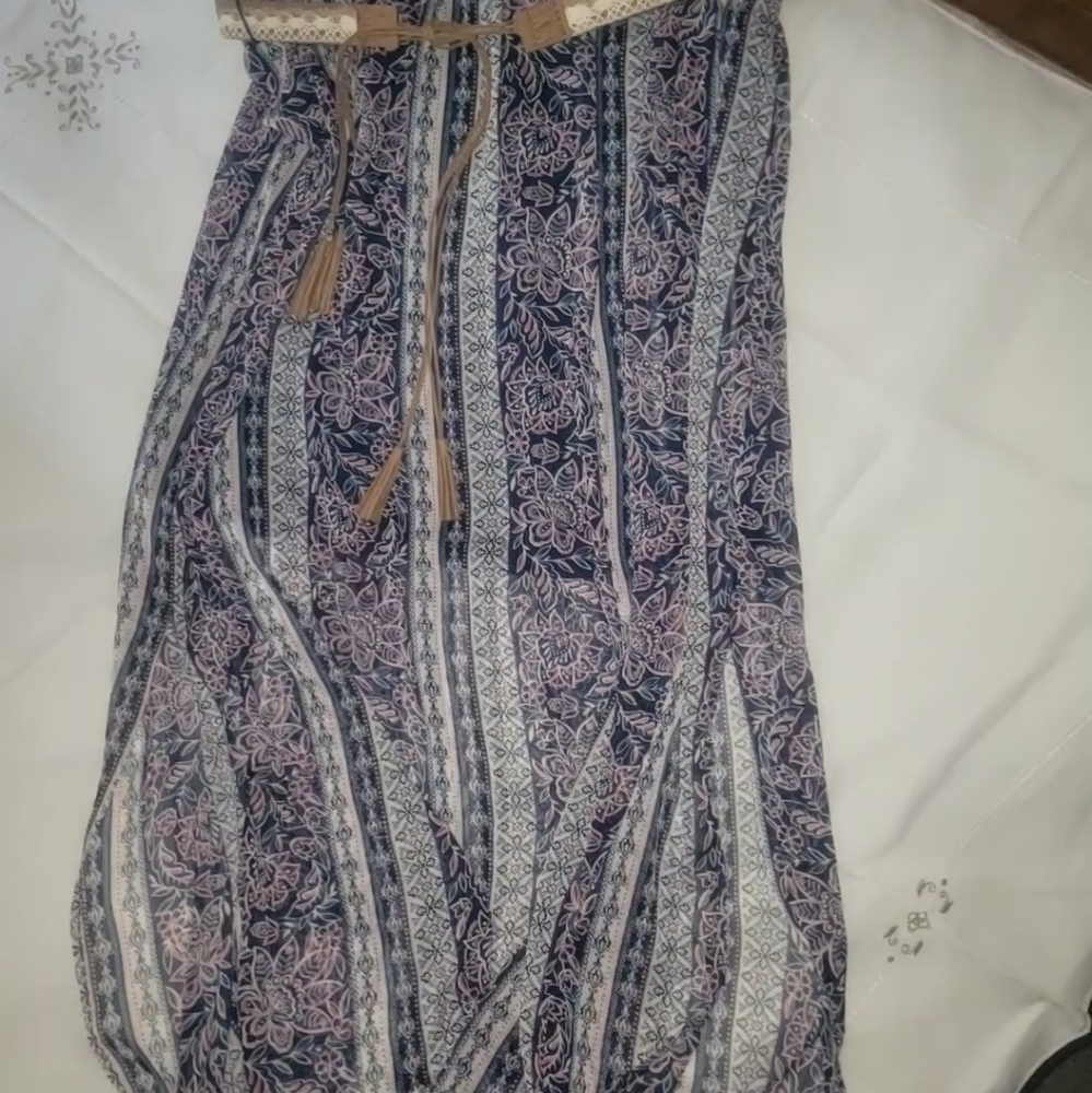 Maxi Paisley print skirt